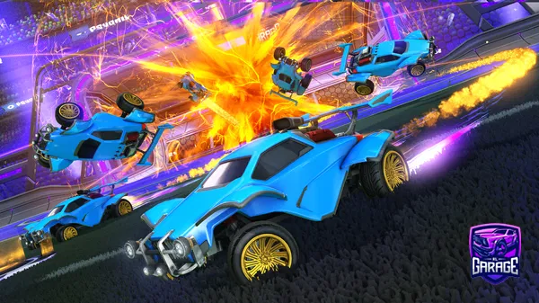 A Rocket League car design from Skullstrats