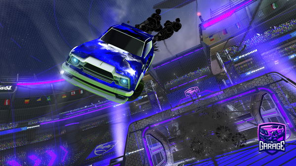 A Rocket League car design from mentogang