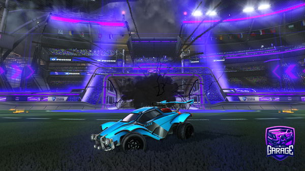 A Rocket League car design from Pear_RL
