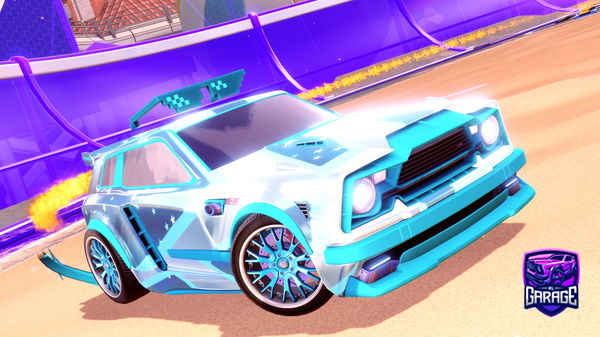 A Rocket League car design from D_Boys