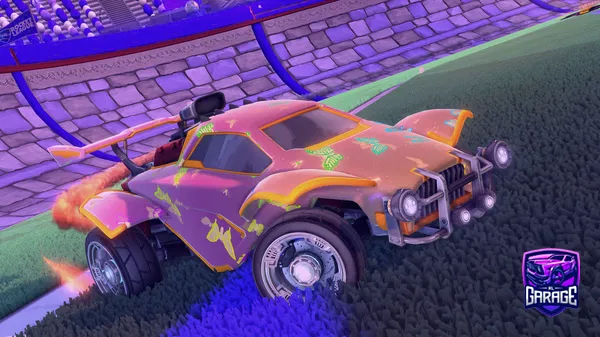 A Rocket League car design from mallygeezjr