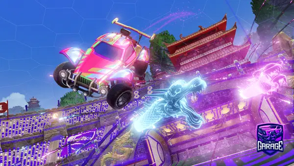 A Rocket League car design from Zaskarraspa