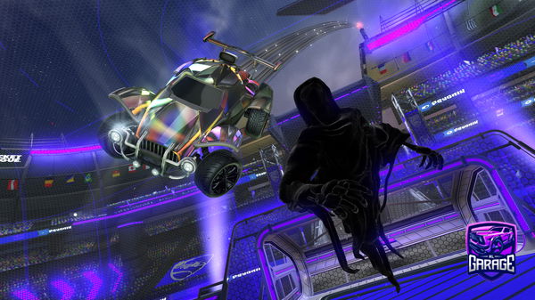 A Rocket League car design from Mariosept07