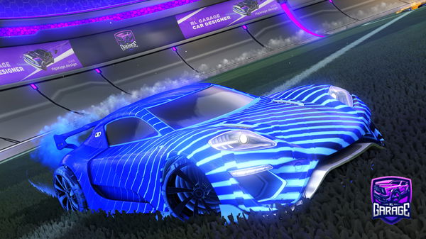 A Rocket League car design from TONERI1