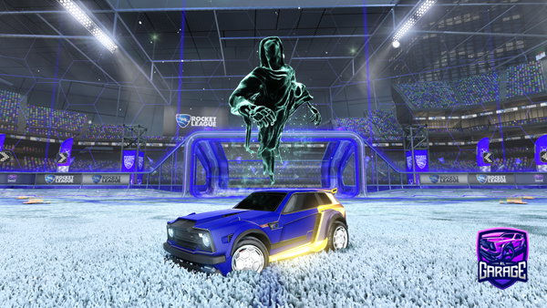 A Rocket League car design from Natsee
