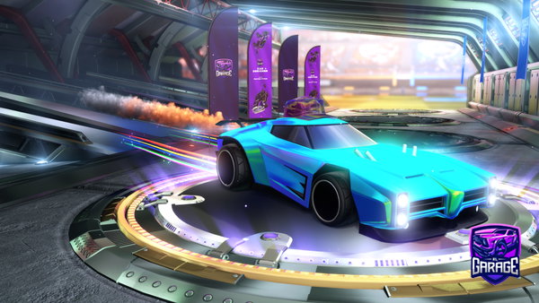 A Rocket League car design from TitaniumWhiteMonke