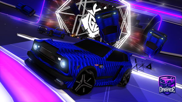 A Rocket League car design from spoofy14