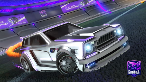 A Rocket League car design from DunnitRL_on_YT