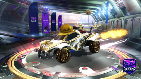 A Rocket League car design from Ninja_potato_11