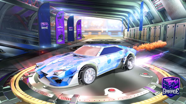 A Rocket League car design from TydeJV