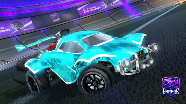 A Rocket League car design from Fennec__18