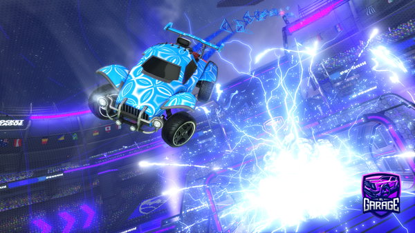 A Rocket League car design from xiw