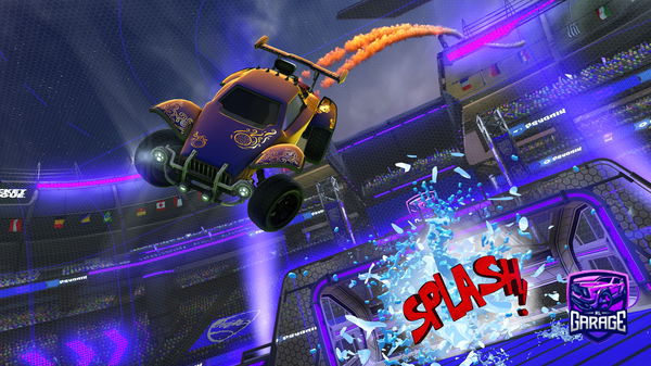 A Rocket League car design from FerxiRl