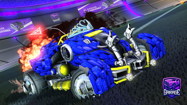 A Rocket League car design from TheBros_Sydney