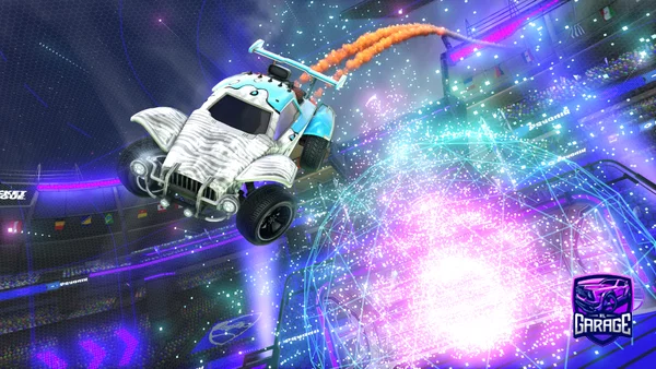 A Rocket League car design from MasterRTLE