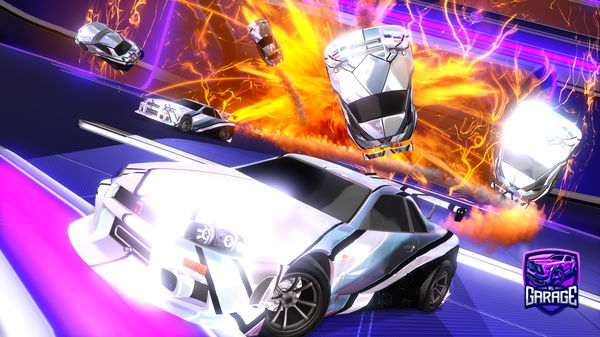 A Rocket League car design from Hxxver52-_