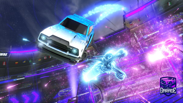 A Rocket League car design from Jastillero09