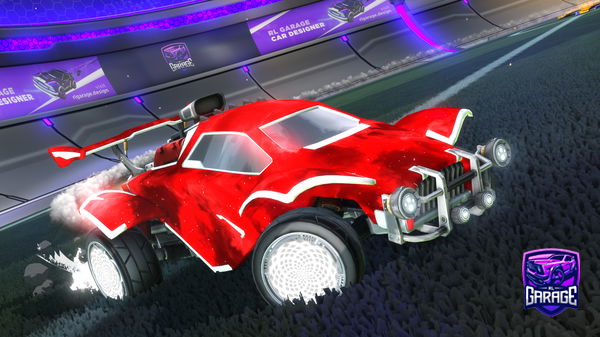 A Rocket League car design from Lommamark