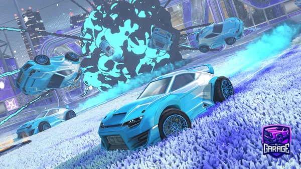 A Rocket League car design from TakumiRLSB