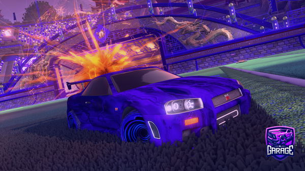 A Rocket League car design from Lombardiprogetti