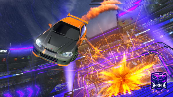 A Rocket League car design from Theburninglego