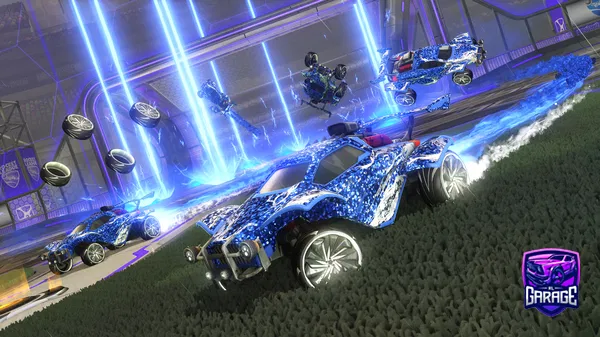 A Rocket League car design from electricwatermelon