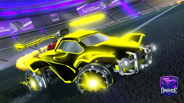 A Rocket League car design from Aftmost