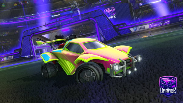 A Rocket League car design from henzlad