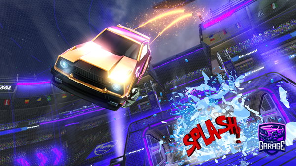 A Rocket League car design from xalexyytt