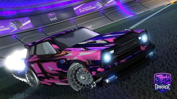 A Rocket League car design from Stinus2006