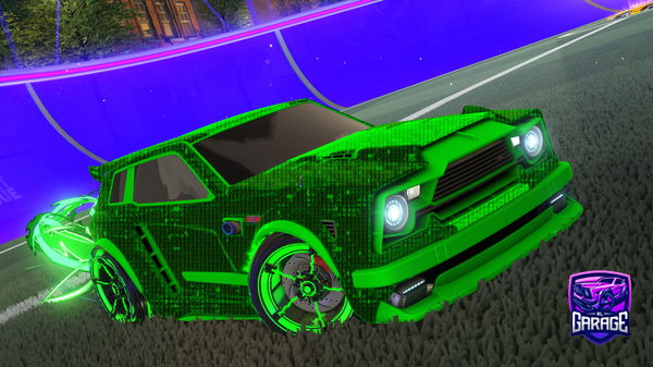 A Rocket League car design from TonyDee94