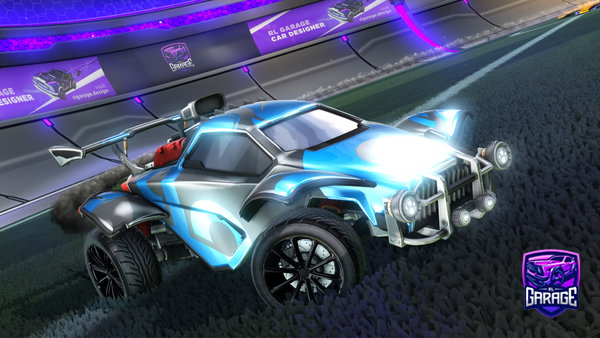 A Rocket League car design from Vojty