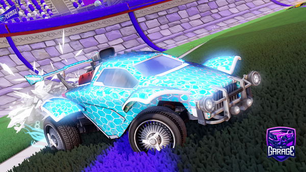 A Rocket League car design from tradepleasethanks