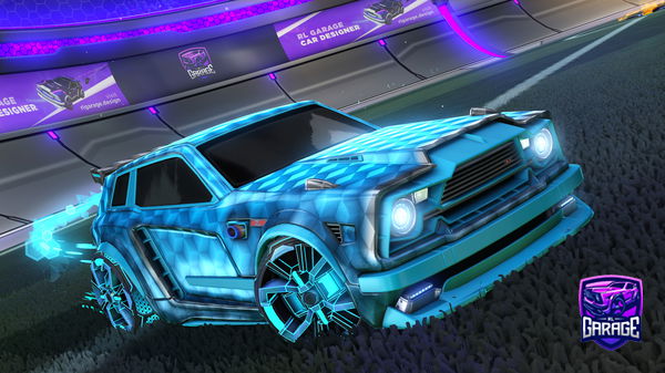 A Rocket League car design from Jpants1272