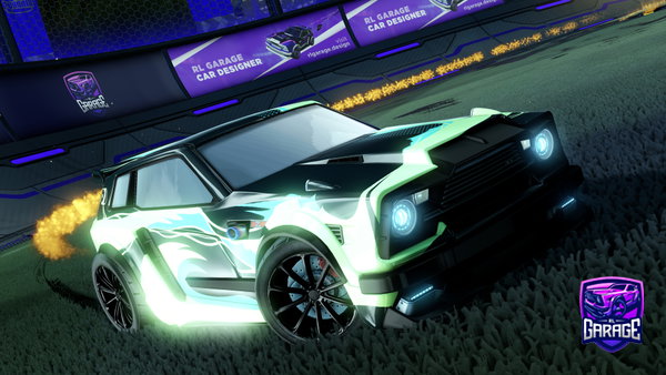 A Rocket League car design from ii_F7_