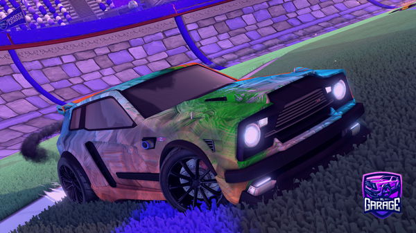 A Rocket League car design from Heizab