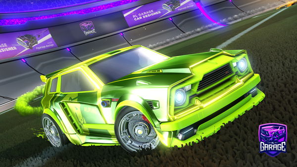 A Rocket League car design from Keanu2011