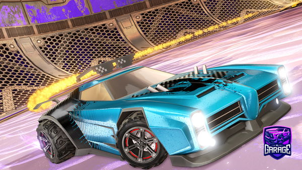 A Rocket League car design from Quitt