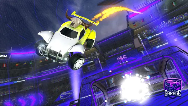 A Rocket League car design from bumpstart