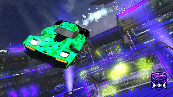 A Rocket League car design from Faster_567