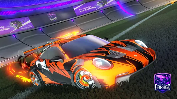 A Rocket League car design from Hotrod_hotdogs