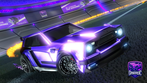 A Rocket League car design from Yakubxd