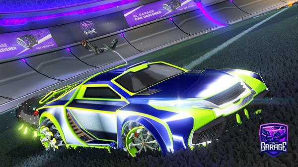 A Rocket League car design from Dinnerbone_69