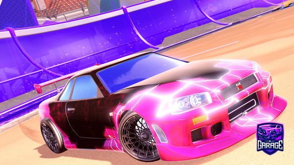 A Rocket League car design from Spowkz
