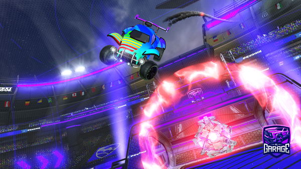 A Rocket League car design from PreSto3364