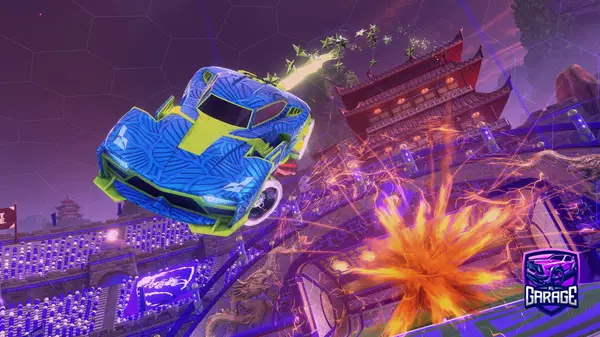 A Rocket League car design from vicegold