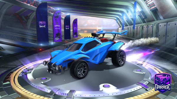 A Rocket League car design from sonicboom40592