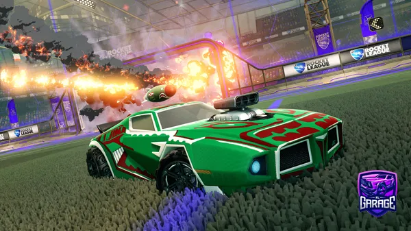 A Rocket League car design from Noxalymph