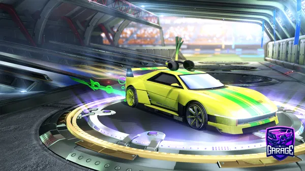 A Rocket League car design from Kohaku00