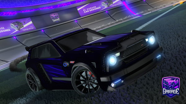 A Rocket League car design from badnews325